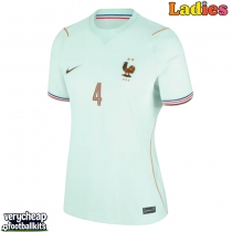 France Dayot Upamecano #4 Replica Away Shirt Ladies World Cup 2026 Short Sleeve